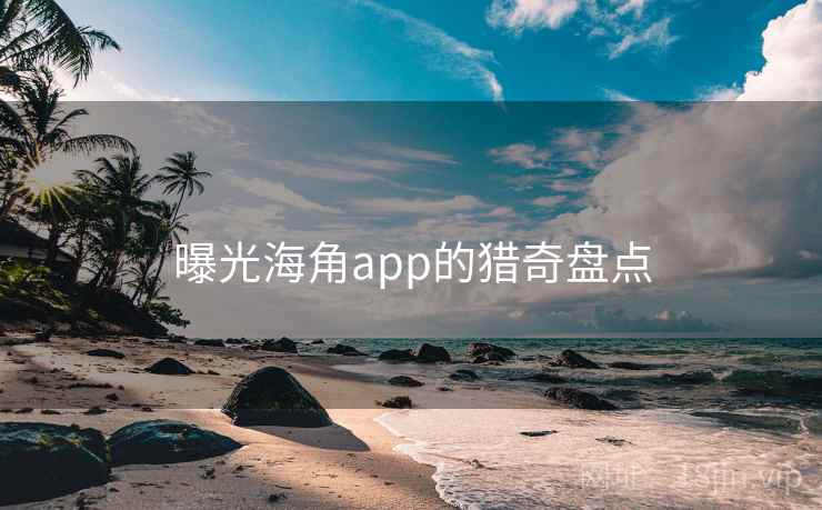 曝光海角app的猎奇盘点  第2张 曝光海角app的猎奇盘点  第2张
