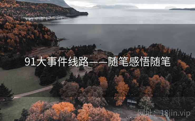 91大事件线路——随笔感悟随笔  第1张