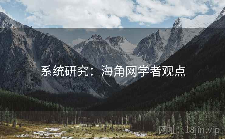 系统研究:海角网学者观点